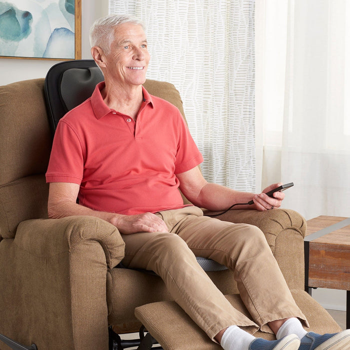 Adjustable Shiatsu Neck & Back Massage Cushion — Medic Therapeutics