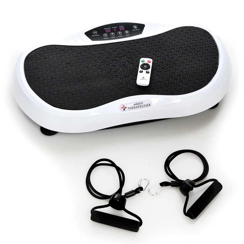 Medic Therapeutics Vibrating Fitness deals Platform w/ Resistance Bands & Remote