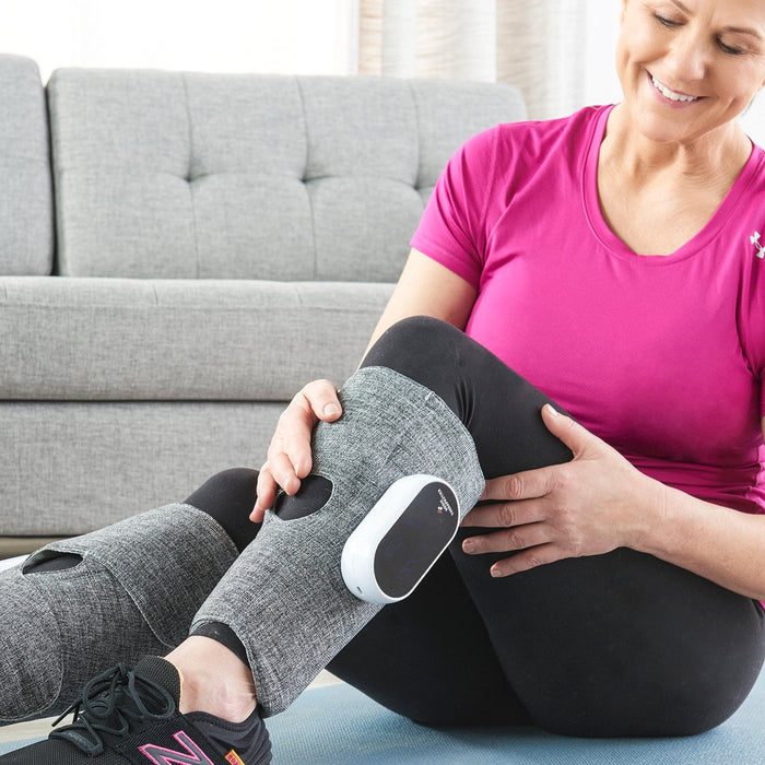 Shiatsu Air Compression Leg Massager w/ Heat — Medic Therapeutics