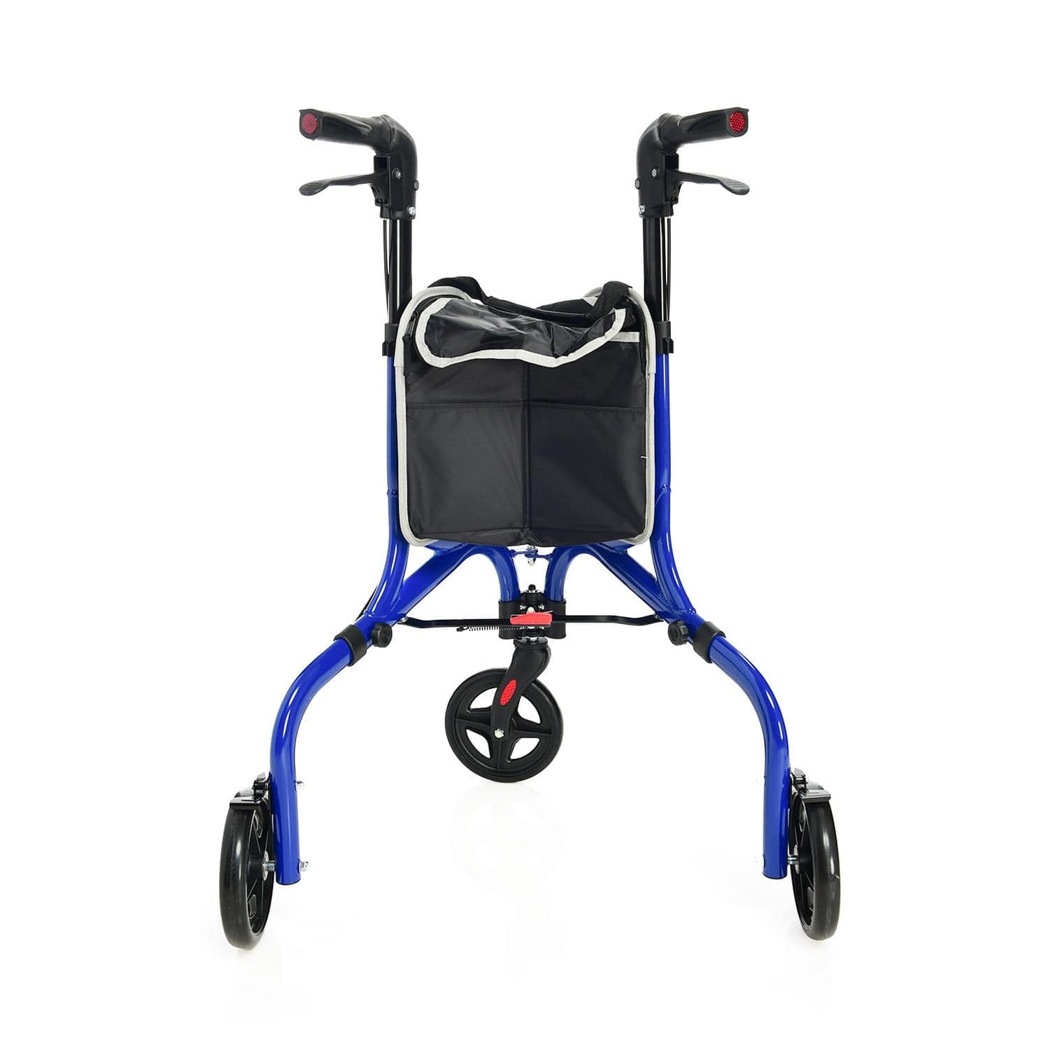 Lightweight Foldable 3-Wheel Rollator w/ Detachable Storage Bag — Medic ...